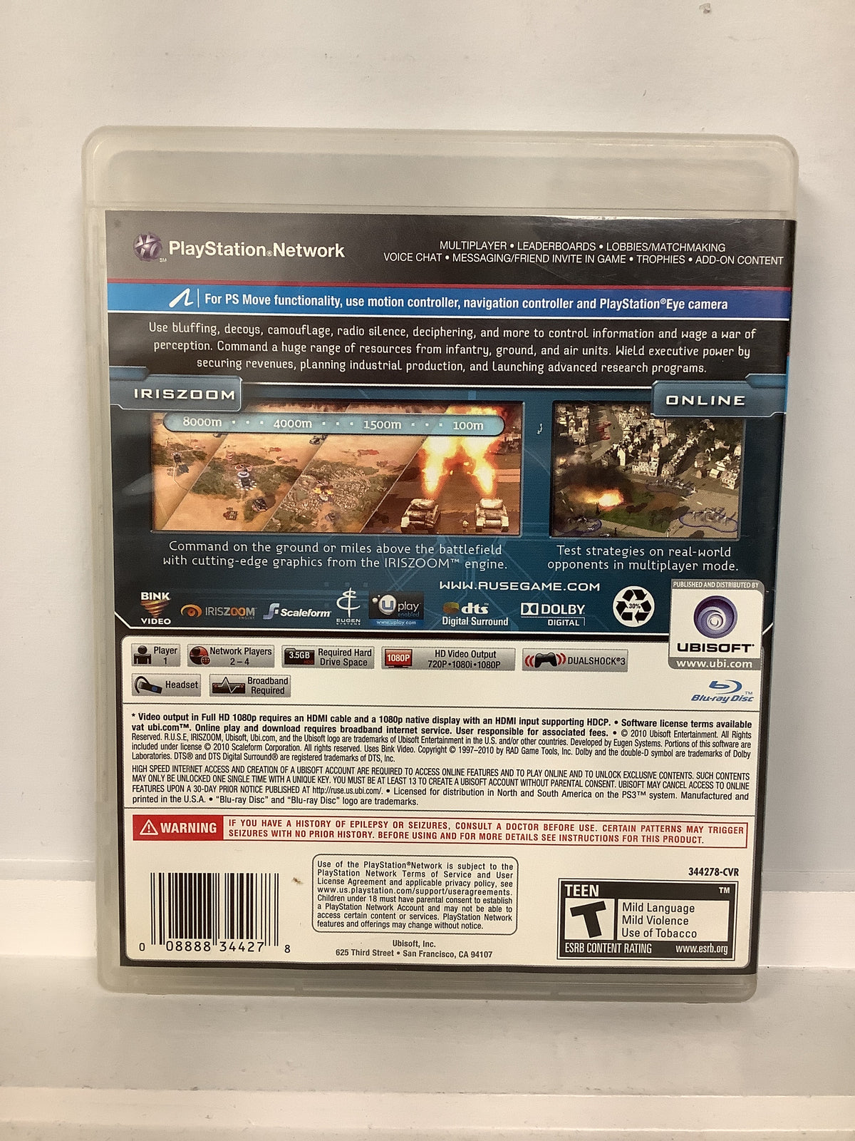 R.U.S.E. - Playstation 3