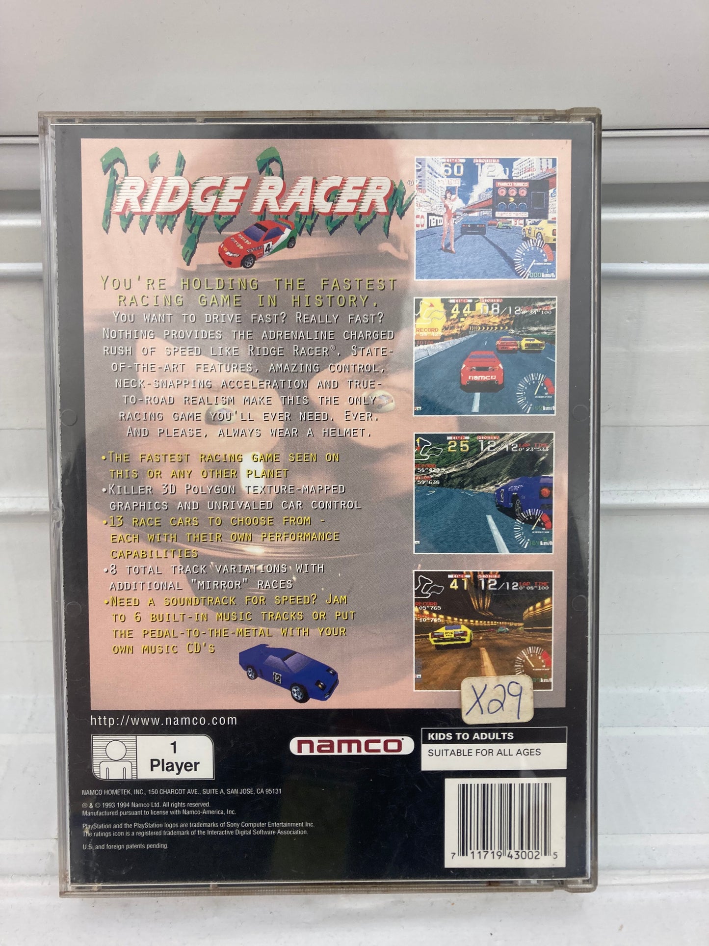 Ridge Racer [Long Box] - Playstation