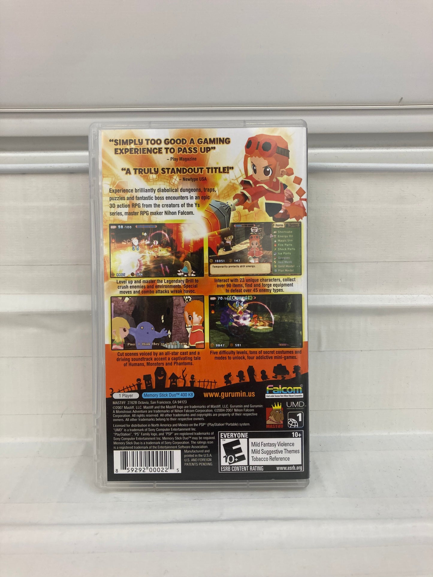 Gurumin A Monstrous Adventure - PSP