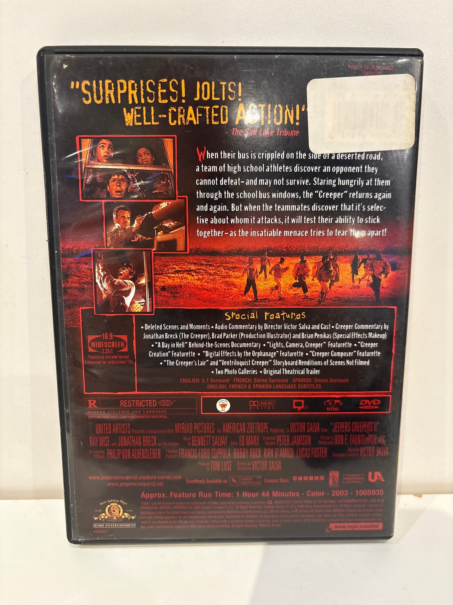 Jeepers Creepers 2 - DVD