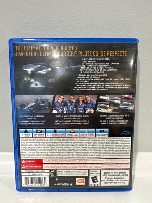 Project Cars Complete Edition - Playstation 4