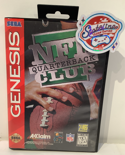 NFL Quarterback Club - Sega Genesis