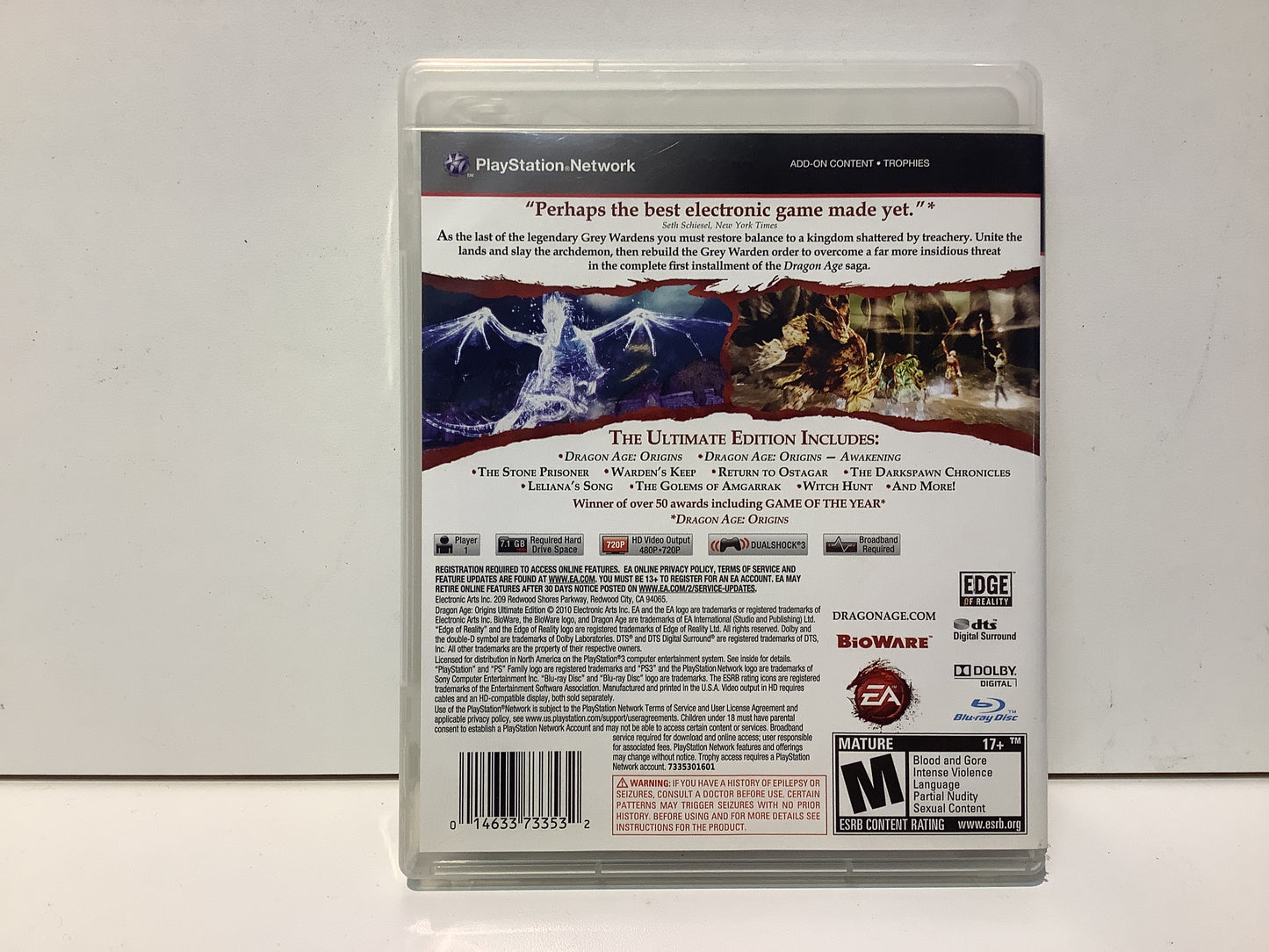 Dragon Age: Origins [Ultimate Edition] - Playstation 3