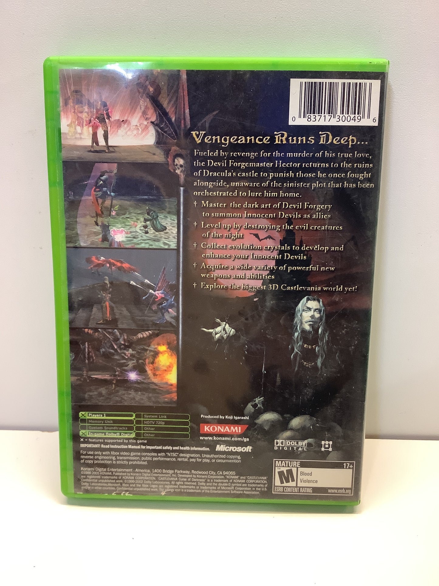 Castlevania Curse of Darkness - Xbox