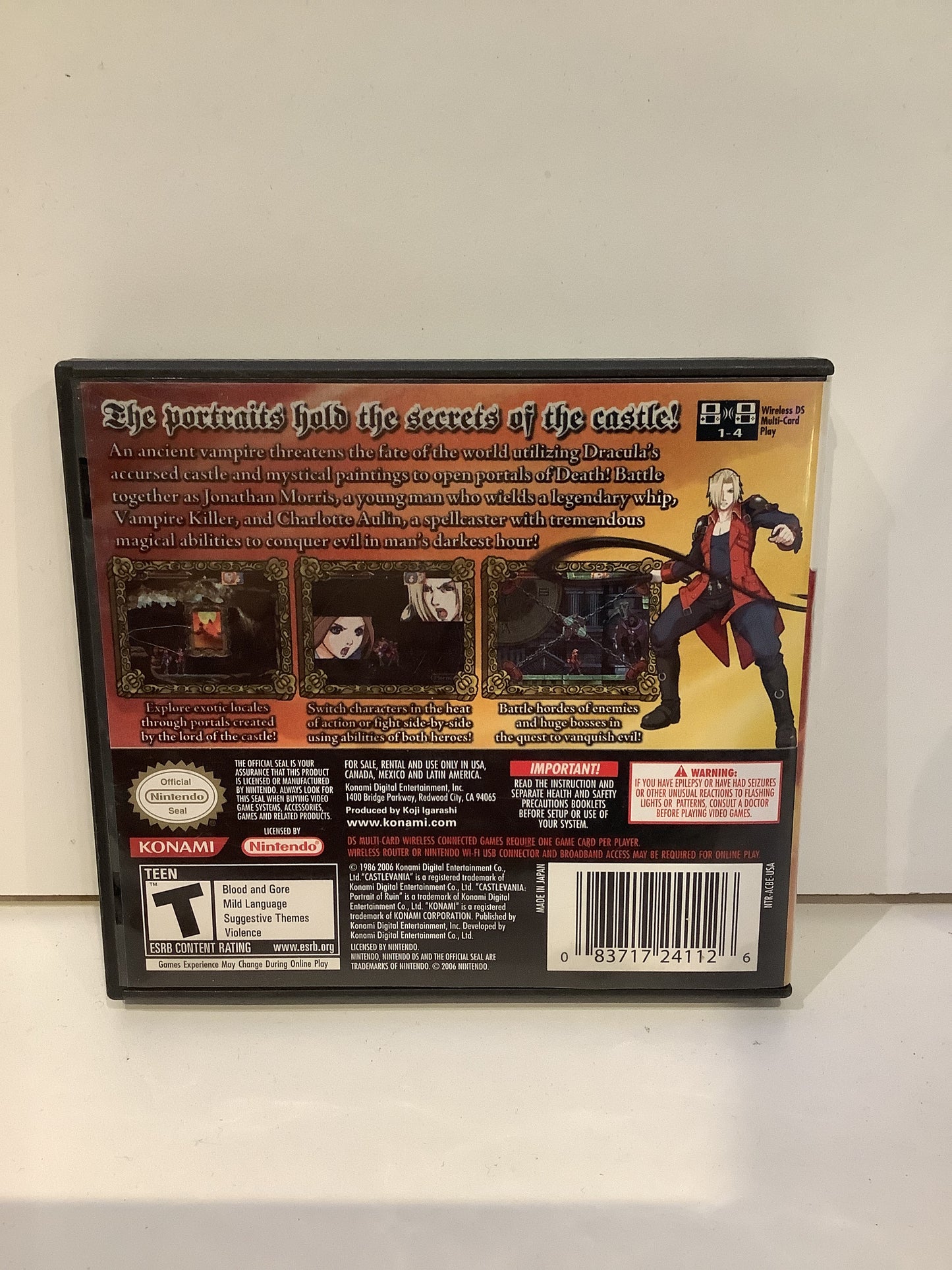 Castlevania Portrait of Ruin - Nintendo DS