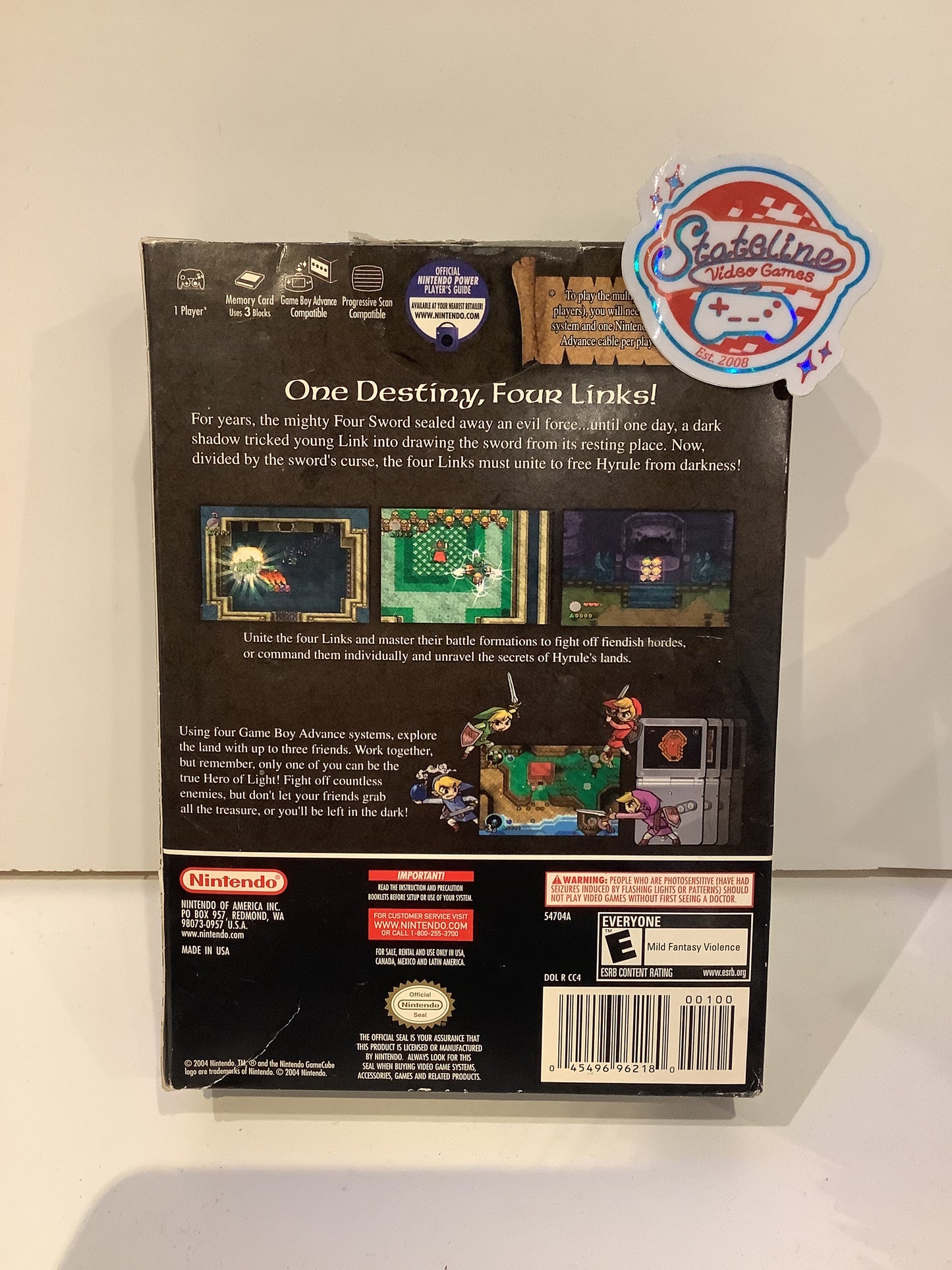 Zelda Four Swords Adventures [Big Box] - Gamecube