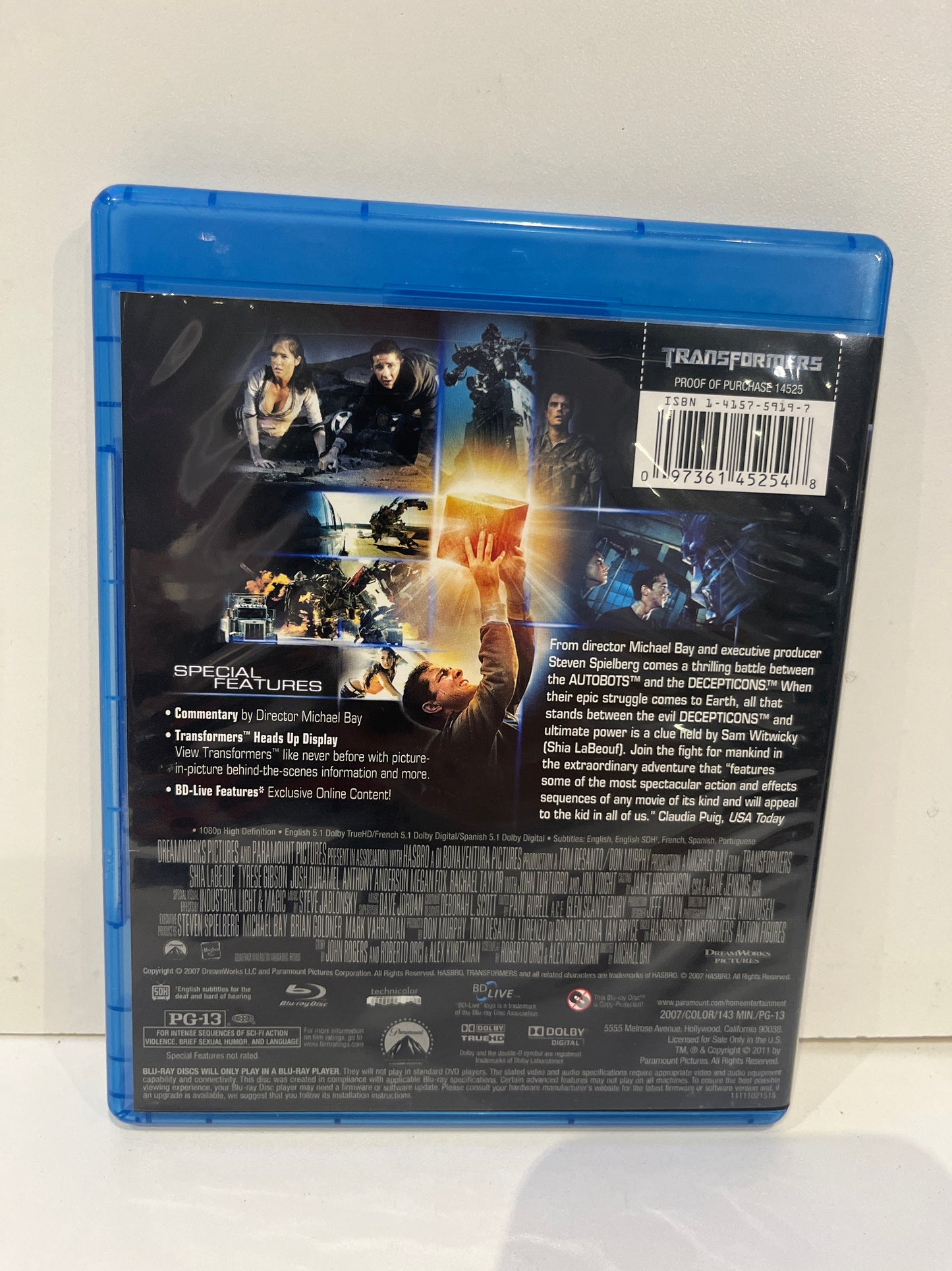 Transformers - Blu-Ray