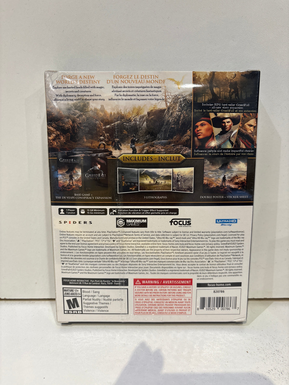 GreedFall: Gold Edition - Playstation 5