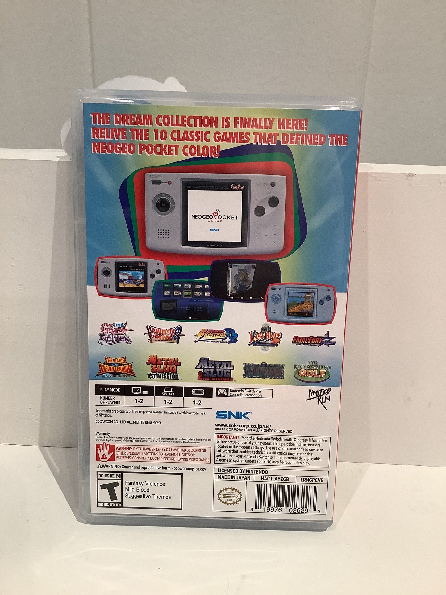 NeoGeo Pocket Color Selection Vol. 1 - Nintendo Switch