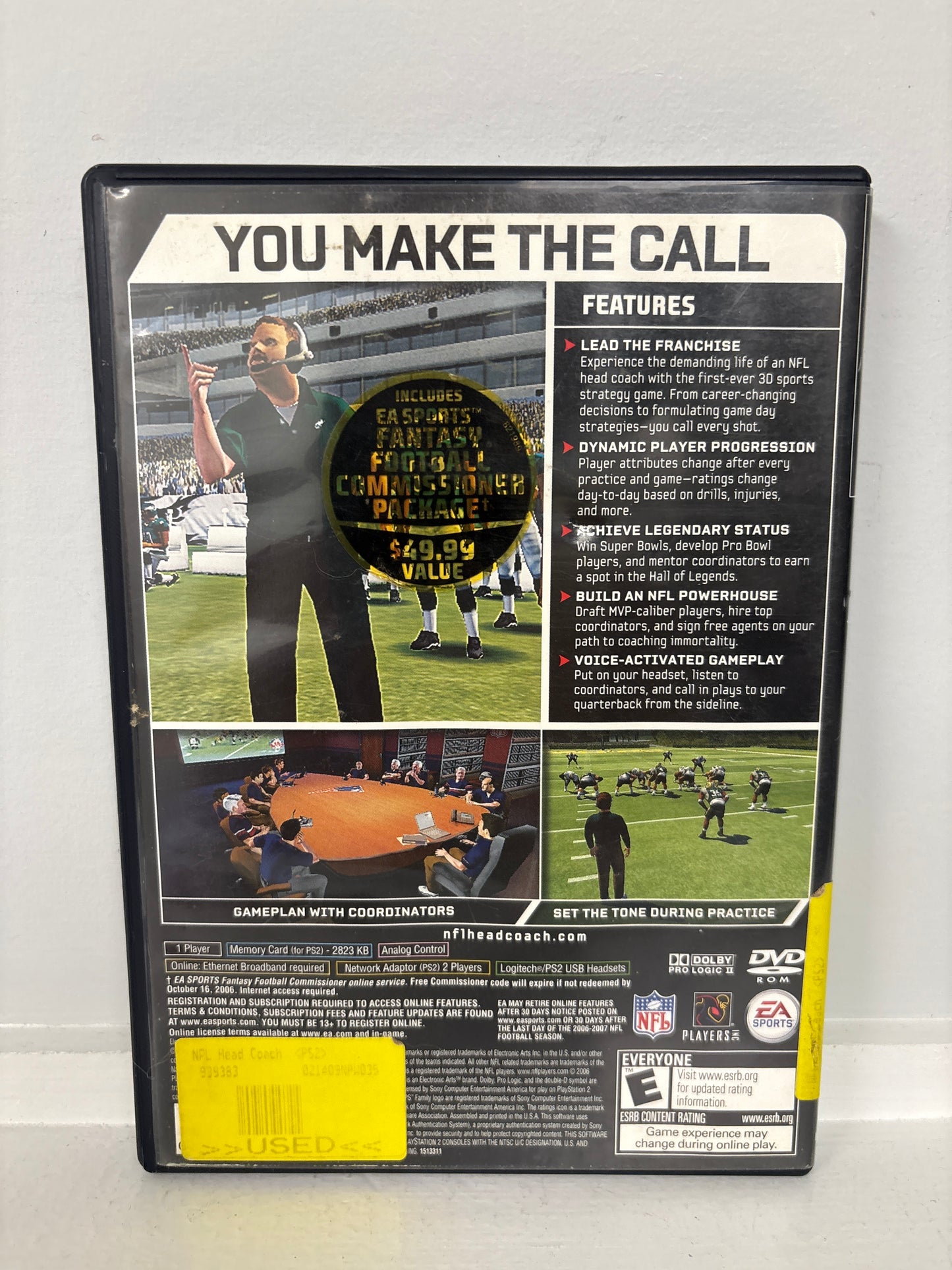 NFL Head Coach - Playstation 2
