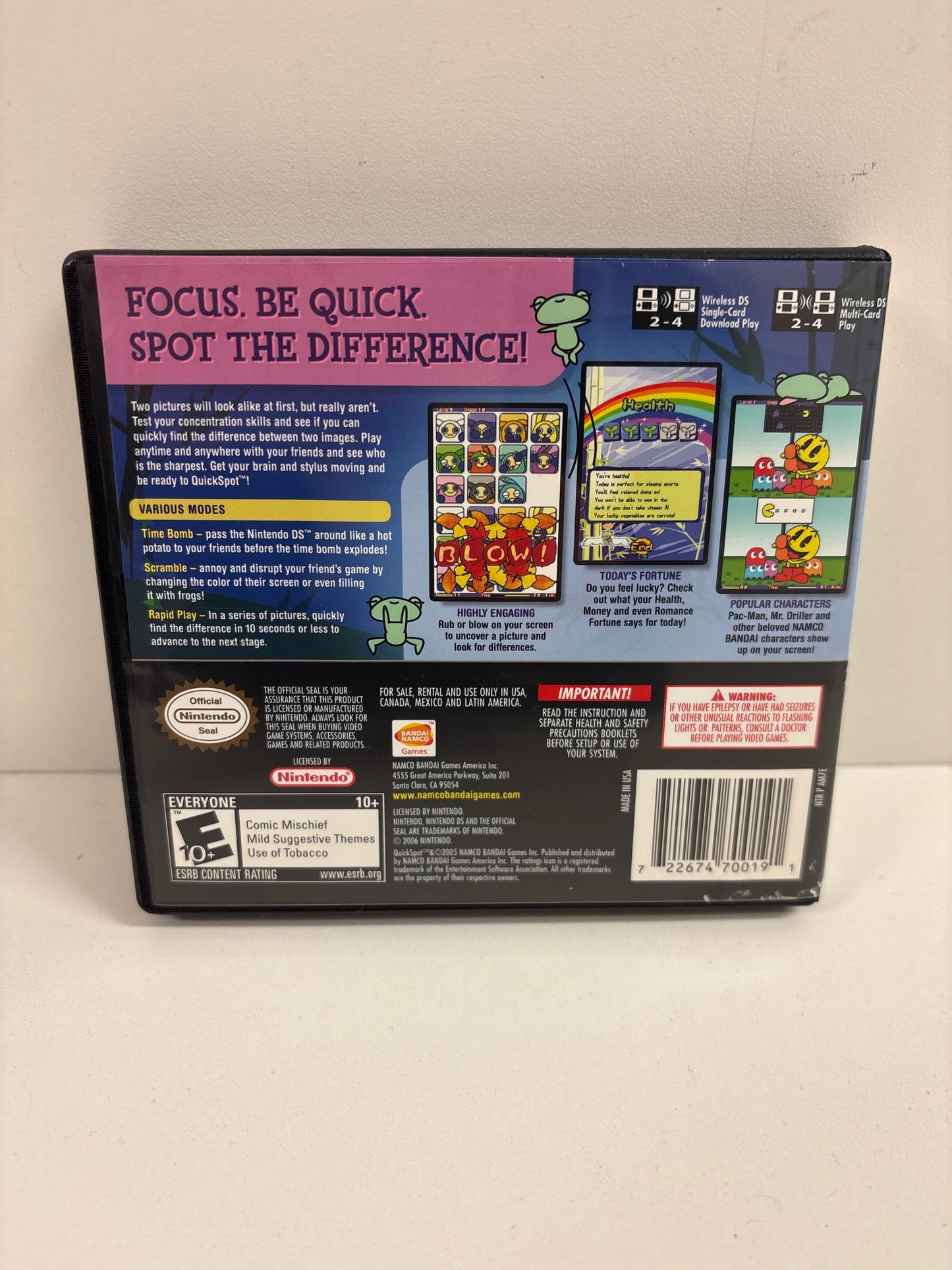 Quick Spot - Nintendo DS