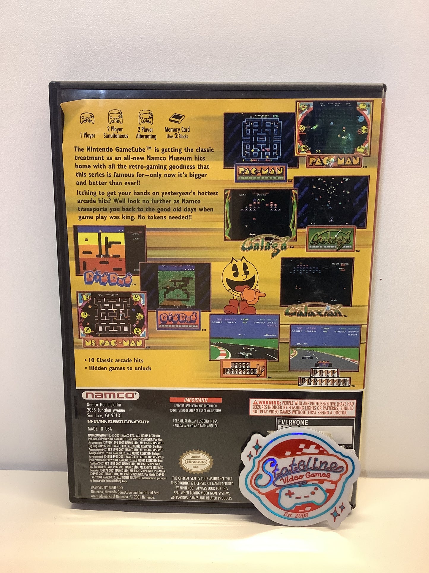 Namco Museum [Player's Choice] - Gamecube