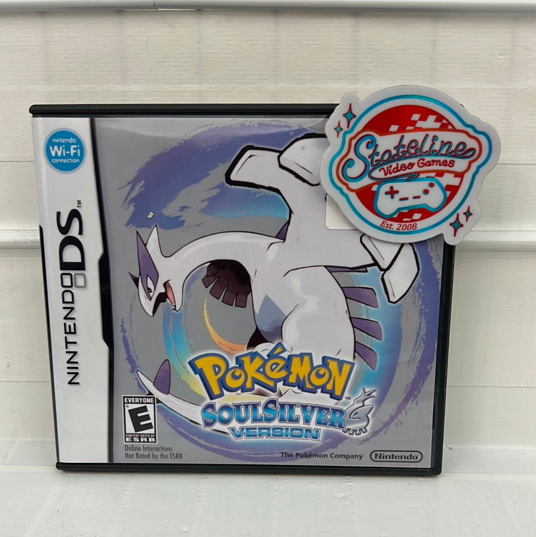 pokemon soulsilver game card Pokemon SoulSilver Version