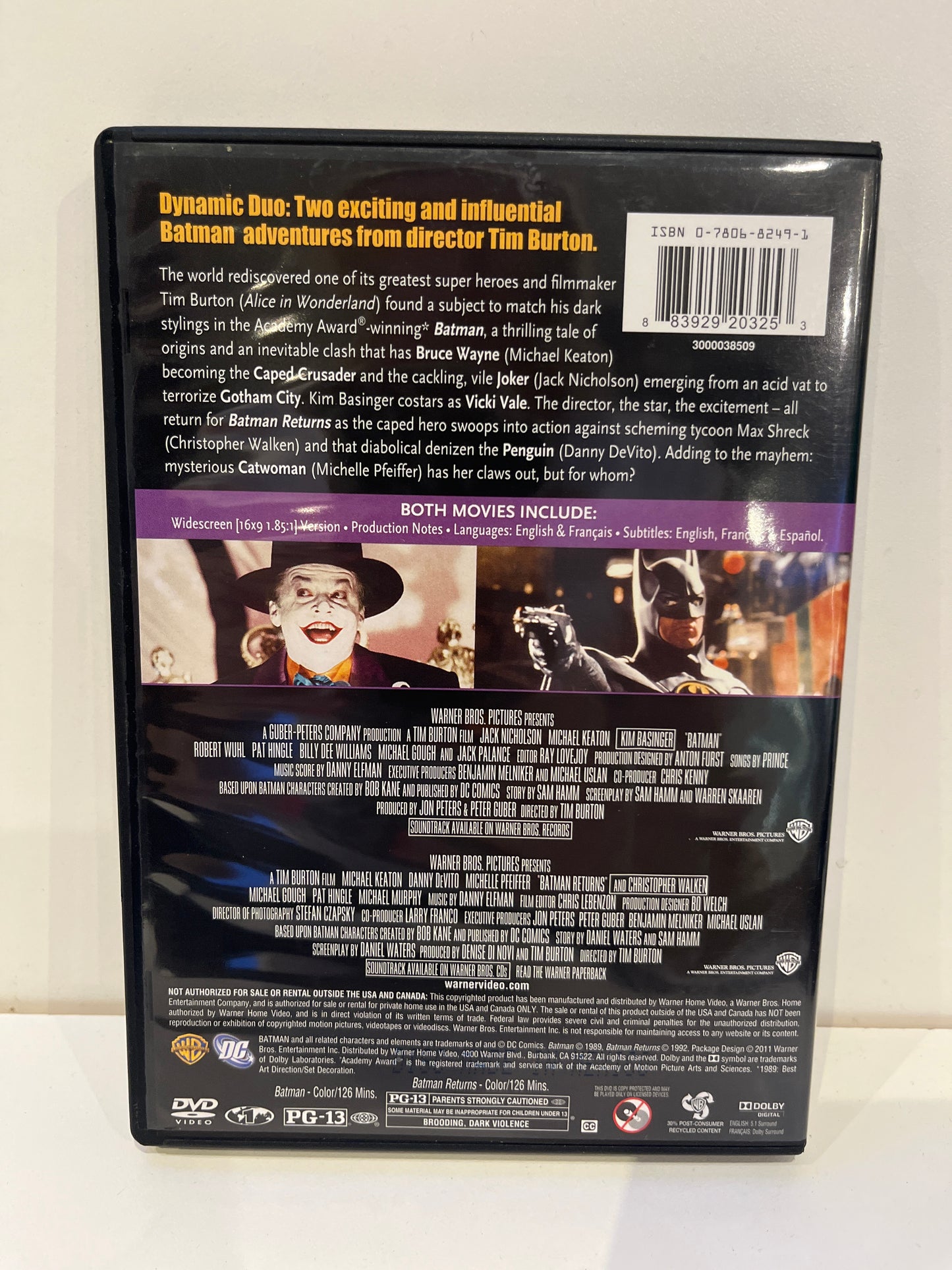 Batman / Batman Returns - DVD