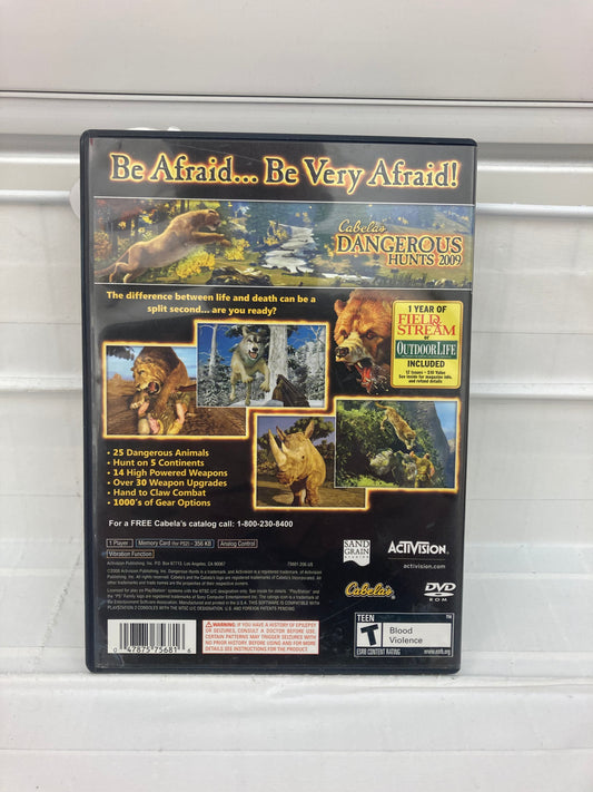 Cabela's Dangerous Hunts 2009 - Playstation 2