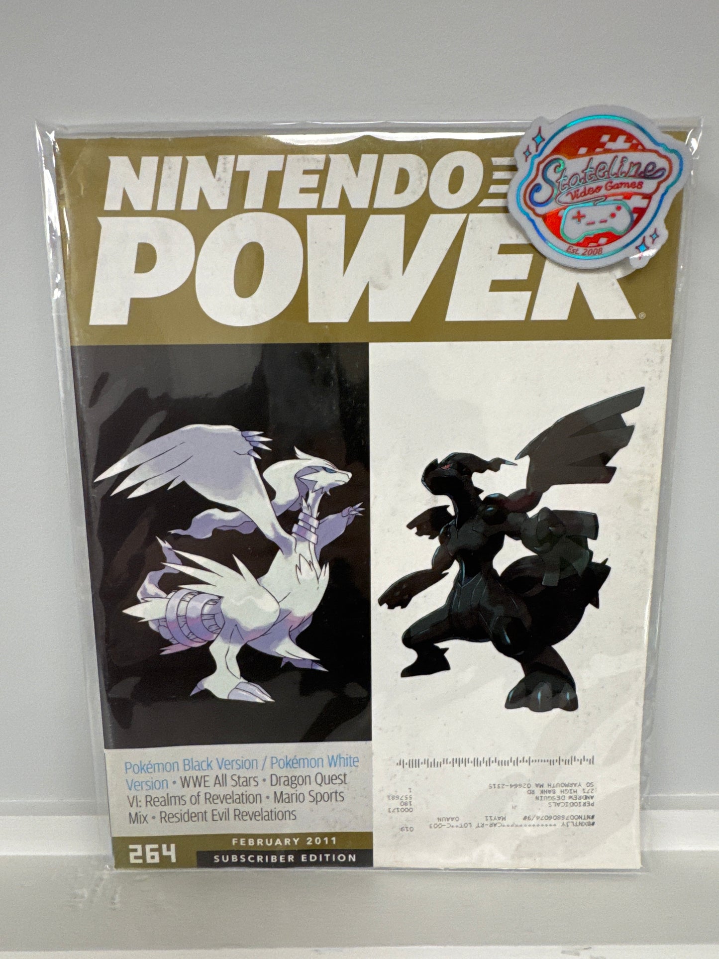 [Volume 264] Pokemon Black & White [Subscriber] - Nintendo Power