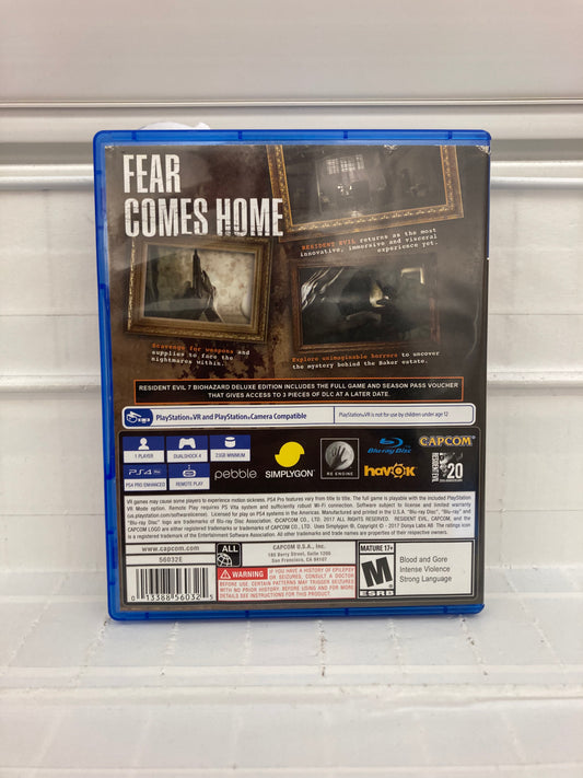 Resident Evil 7 Biohazard [Deluxe Edition] - Playstation 4
