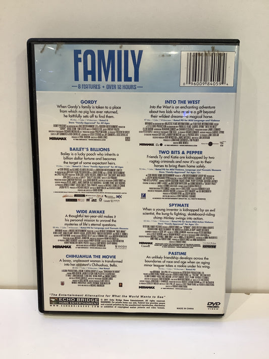 8-Movie Family Pack - DVD