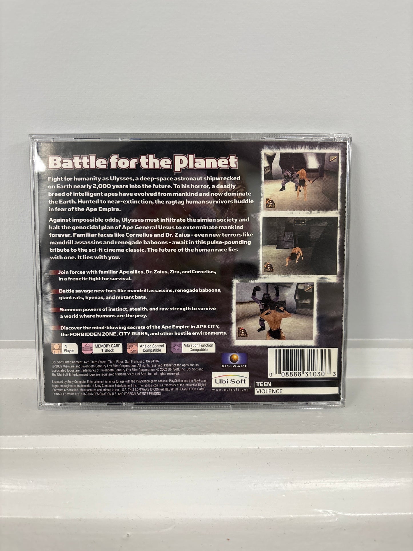 Planet of the Apes - Playstation