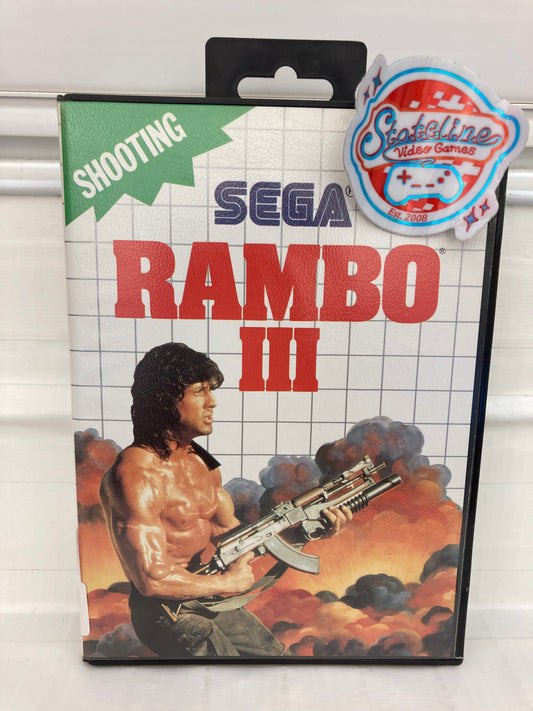 Rambo III - Sega Master System