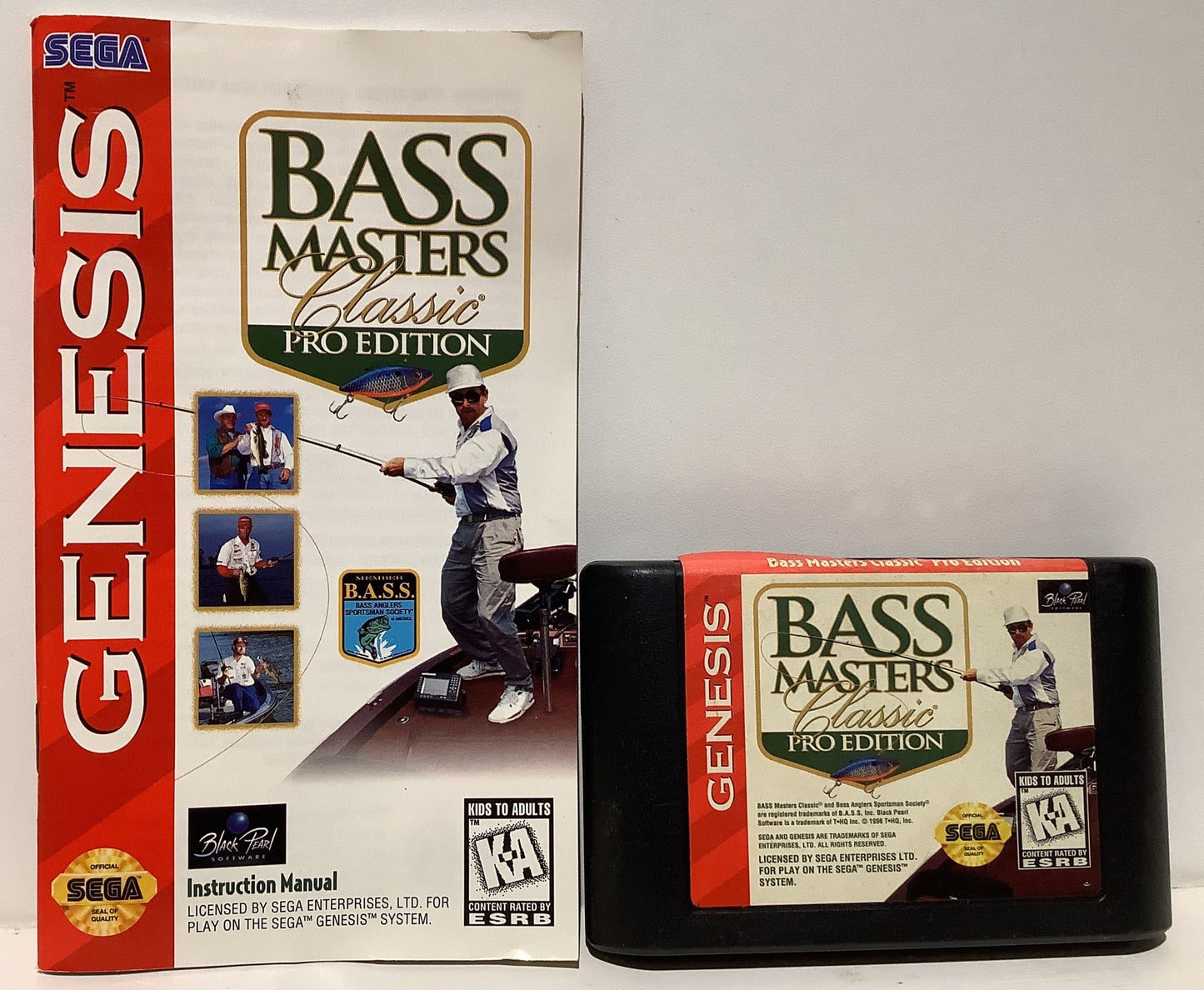 Bass Masters Classic Pro Edition - Sega Genesis