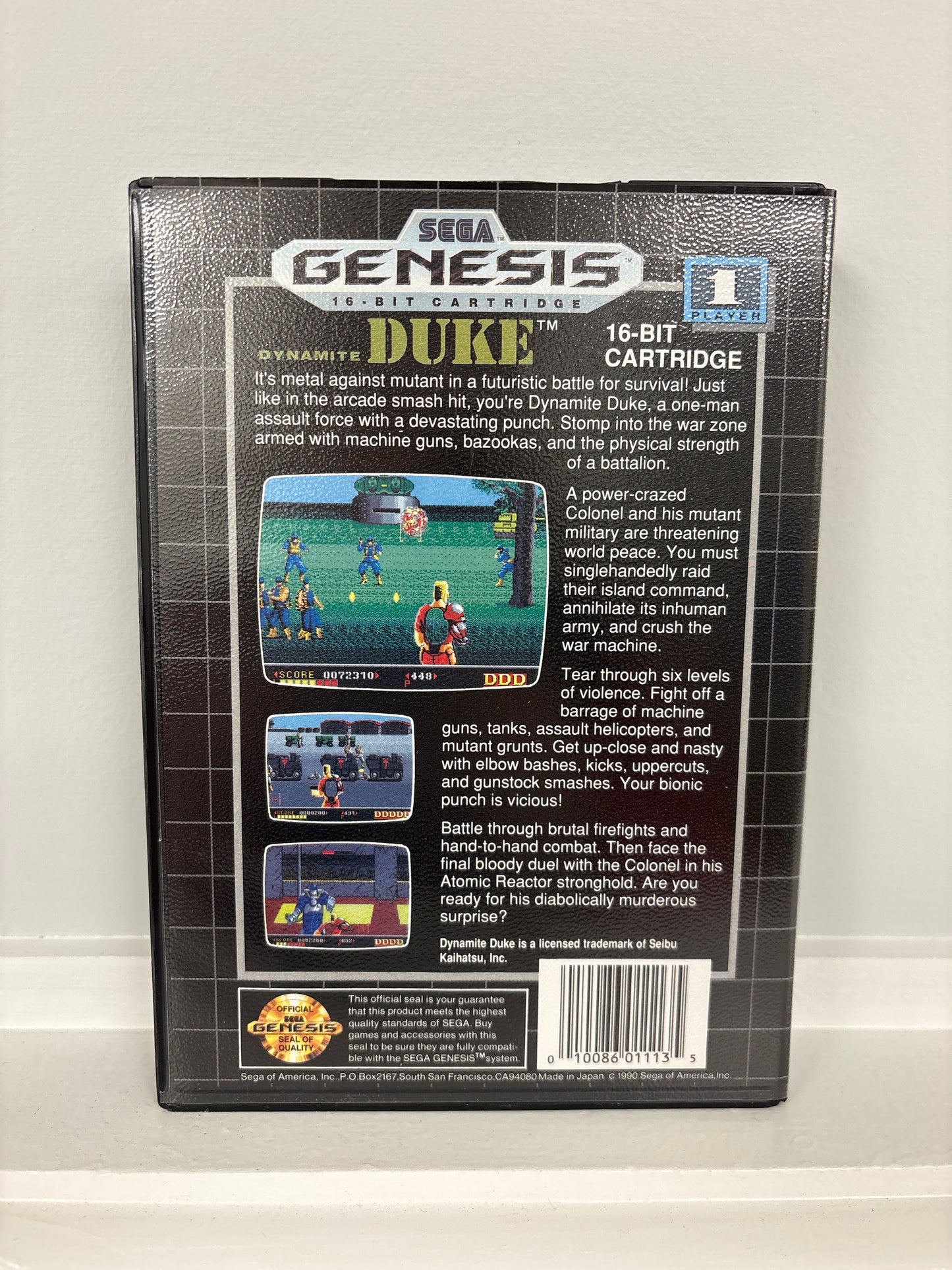 Dynamite Duke - Sega Genesis