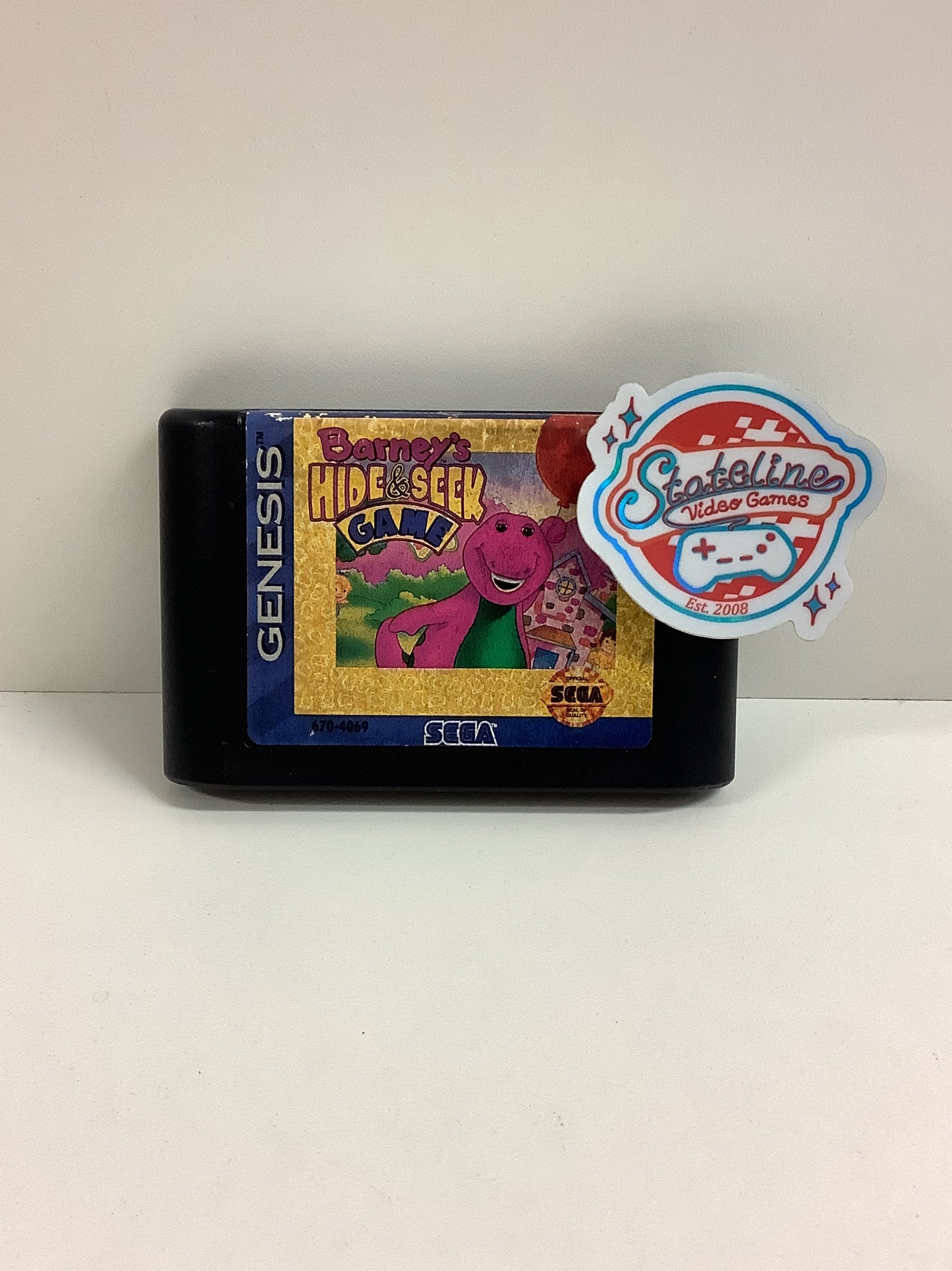 Barney Hide and Seek - Sega Genesis
