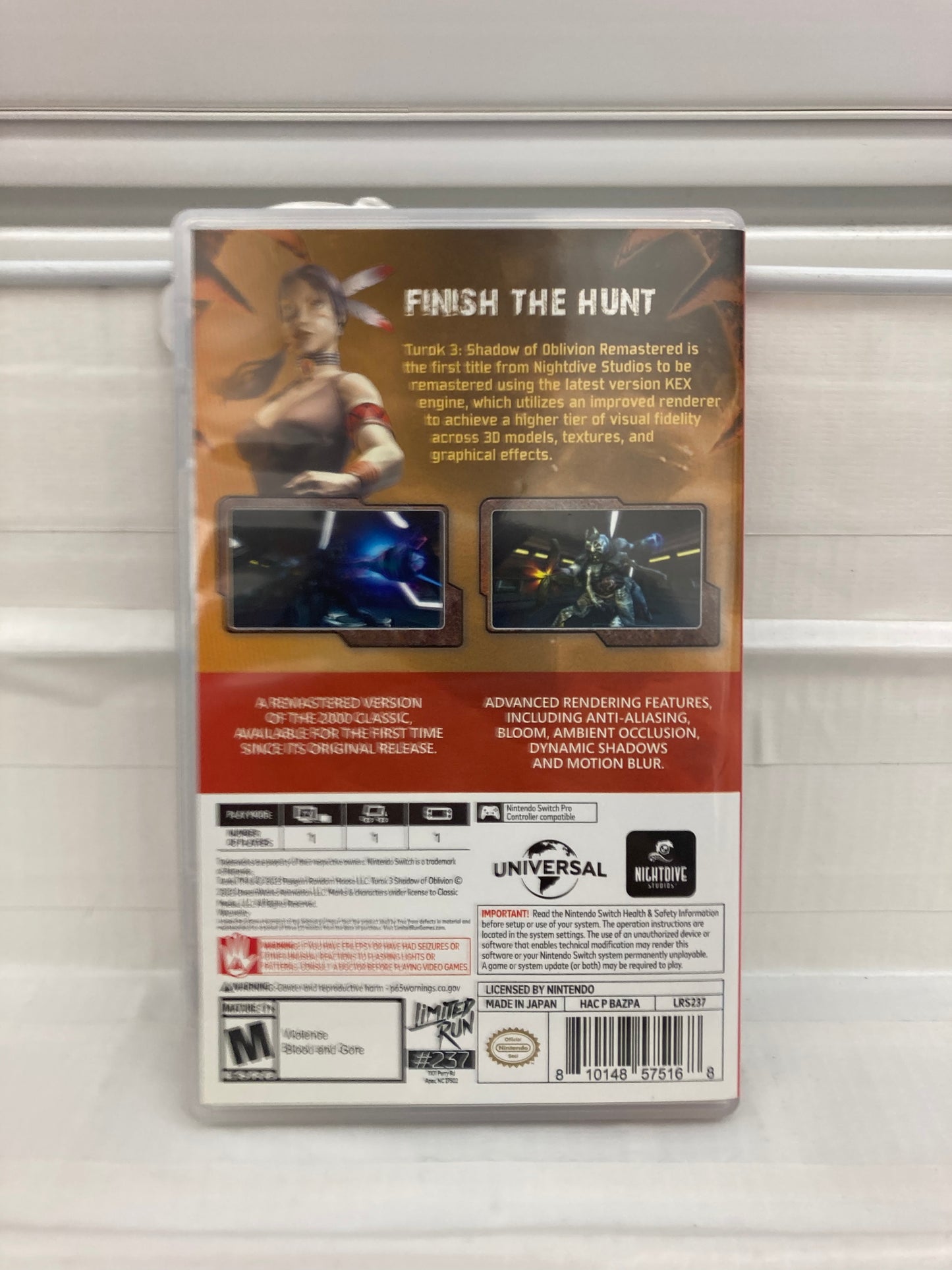 Turok 3: Shadow of Oblivion - Nintendo Switch