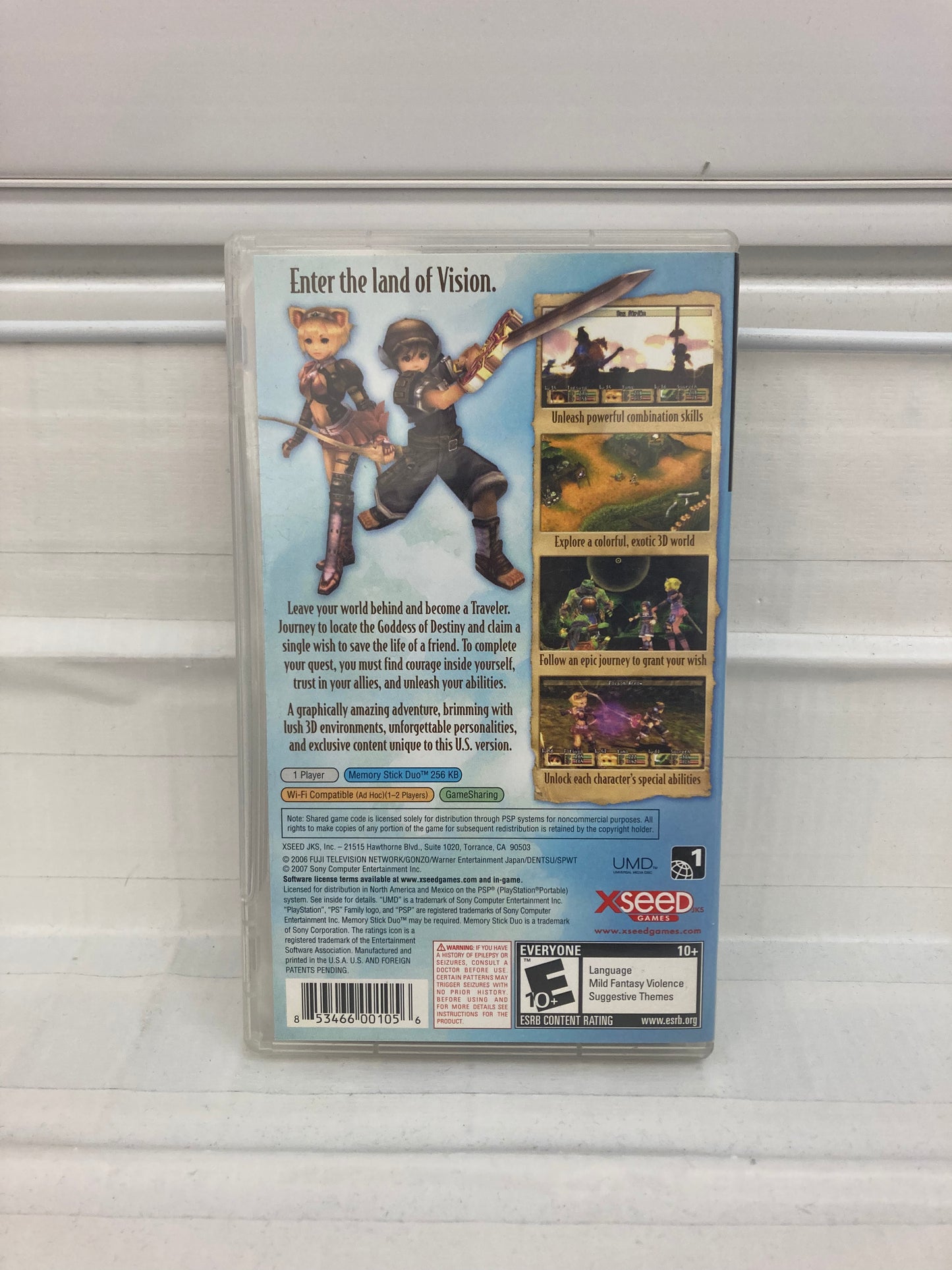 Brave Story New Traveler - PSP