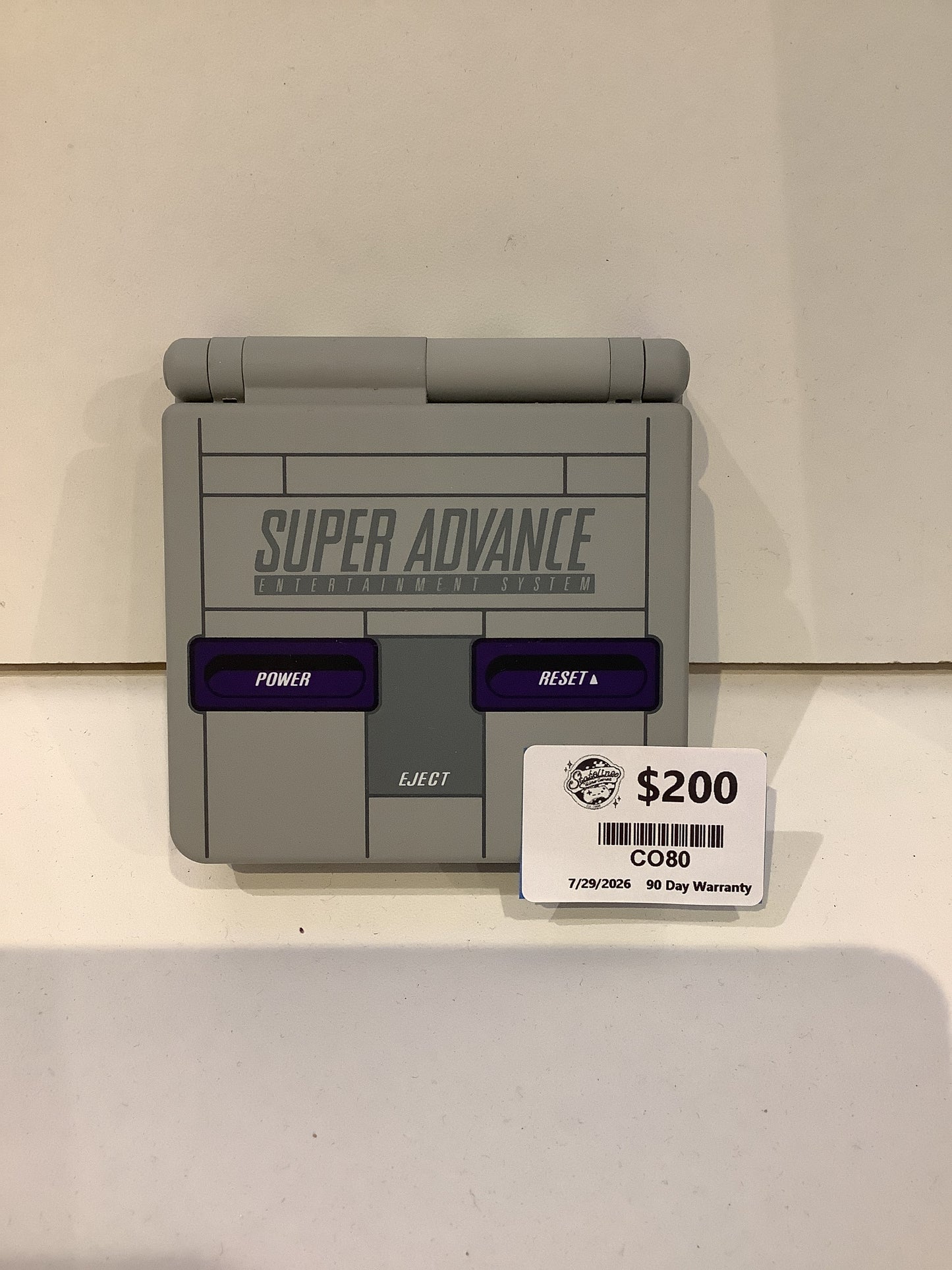 Modded GameBoy Advance SP Console - GameBoy Advance