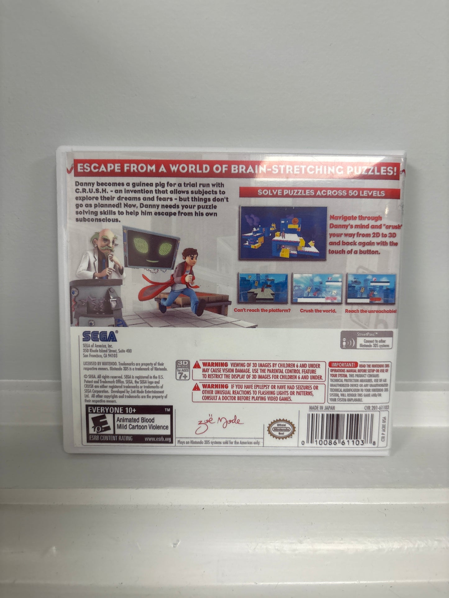 Crush 3D - Nintendo 3DS