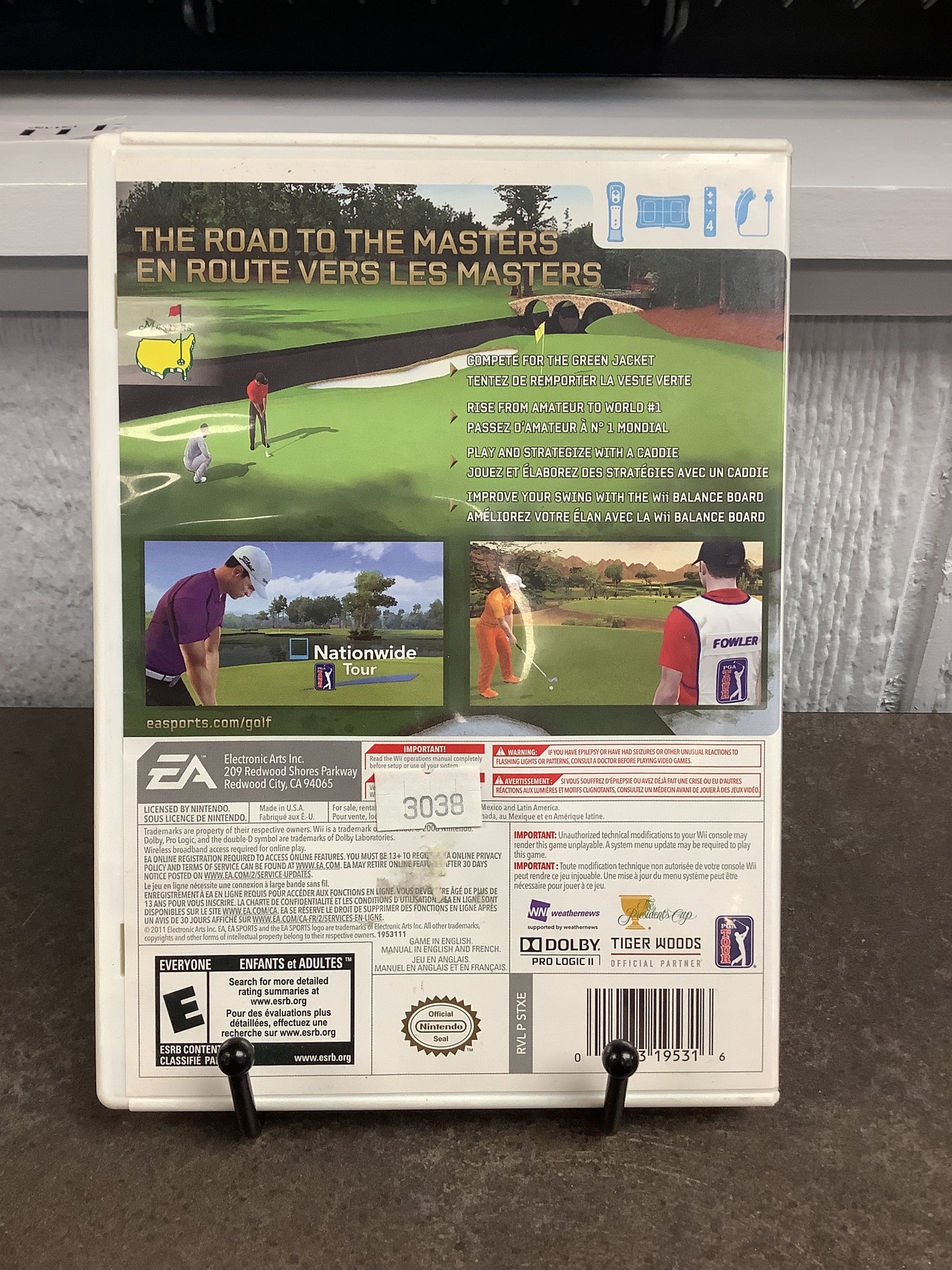Tiger Woods PGA Tour 12: The Masters - Wii