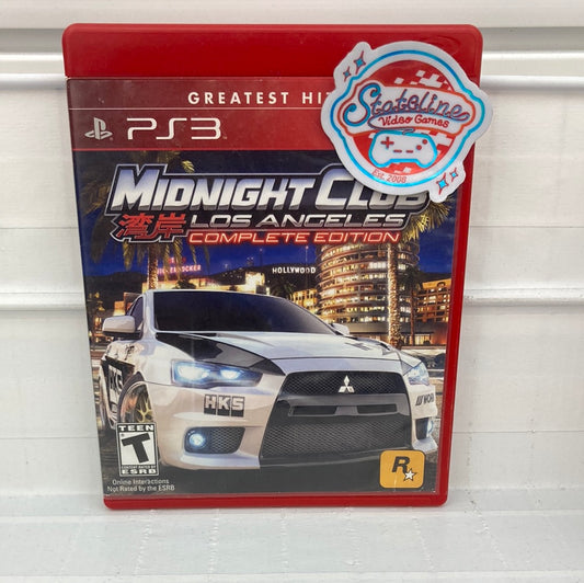 Midnight Club Los Angeles [Complete Edition] - Playstation 3