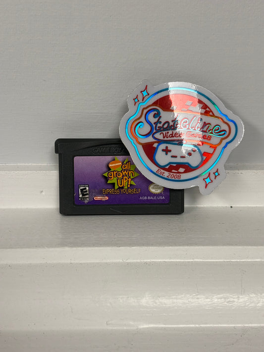 Nickelodeon All Grown Up Express Yourself - GameBoy Advance