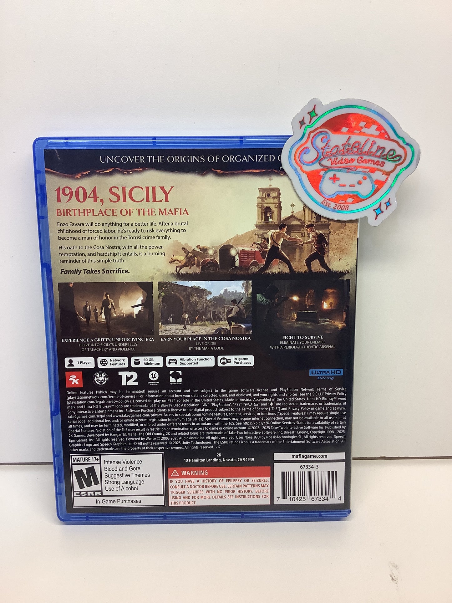 Mafia: The Old Country - Playstation 5