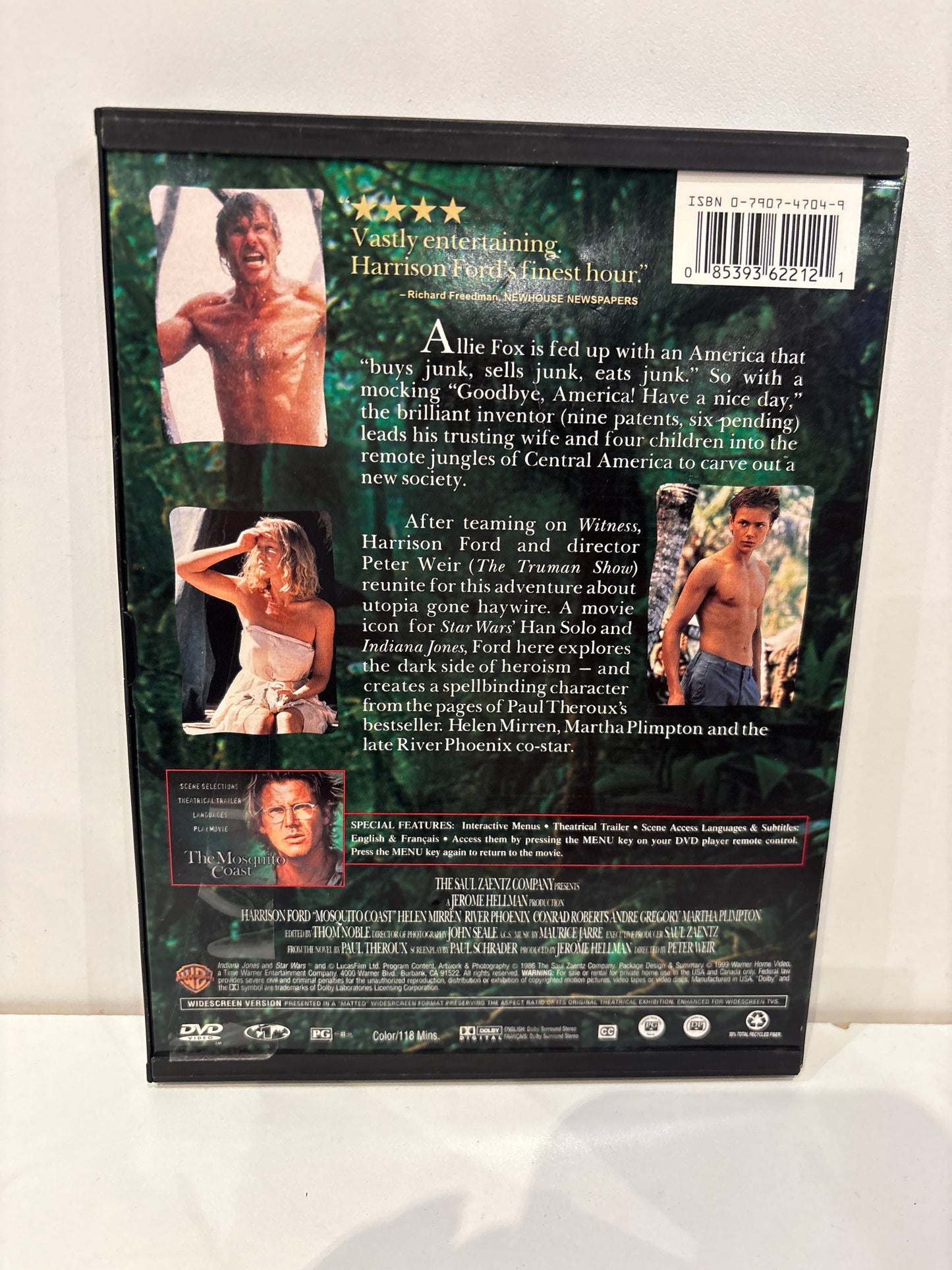 The Mosquito Coast - DVD