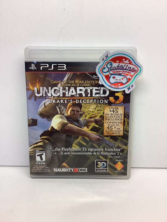 Uncharted 3 [Game of the Year] - Playstation 3