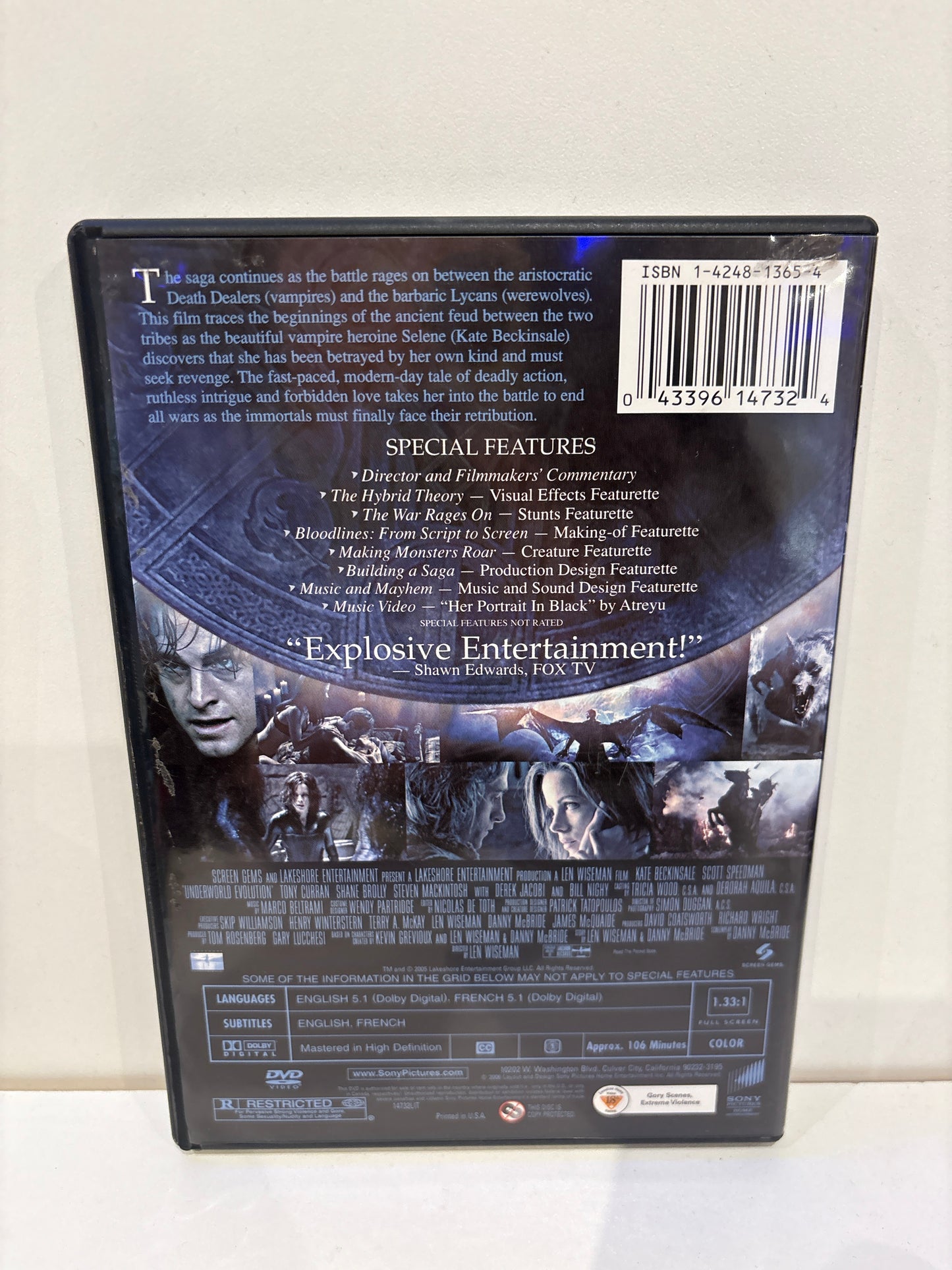Underworld Evolutions - DVD