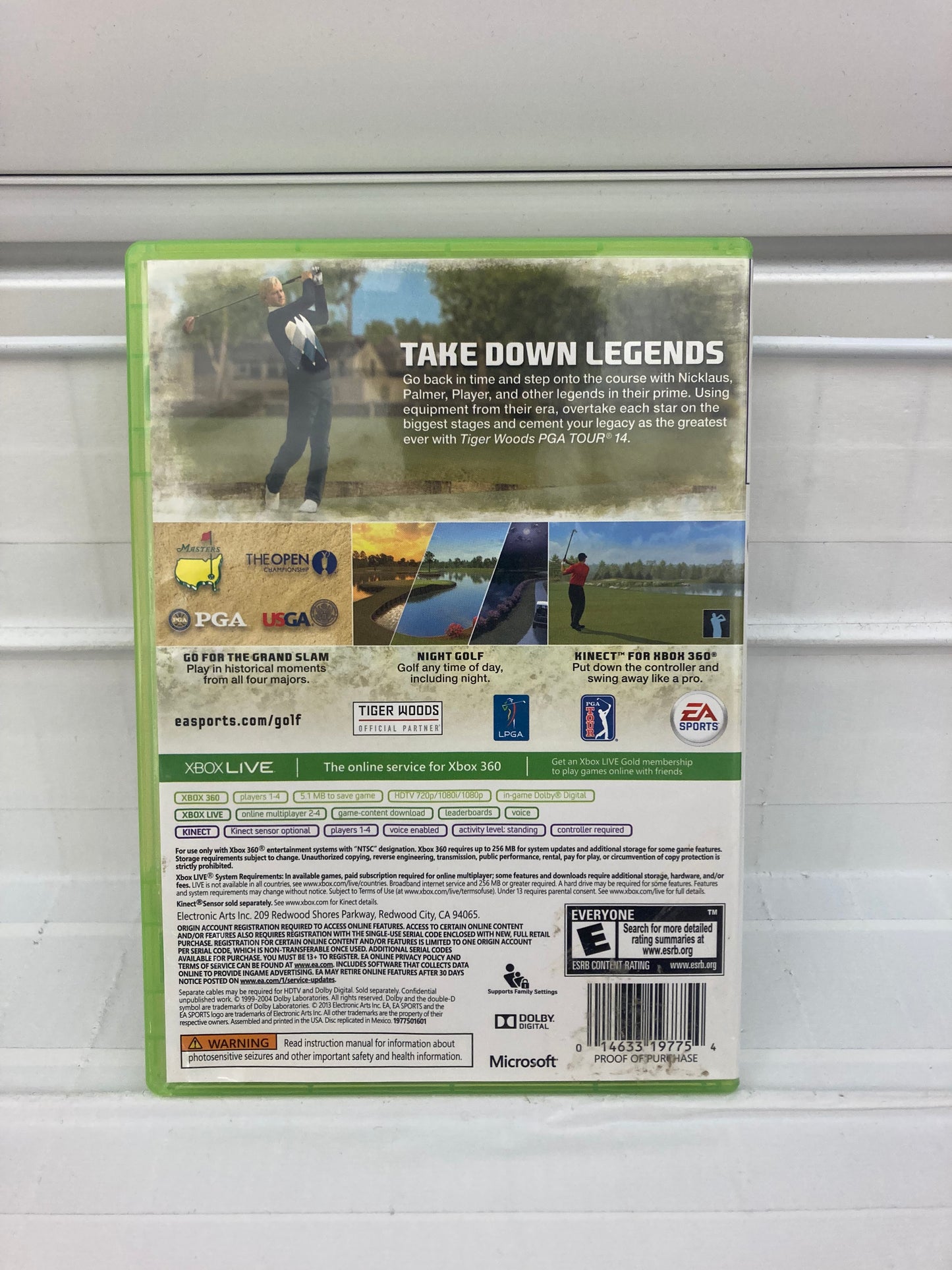 Tiger Woods PGA Tour 14 - Xbox 360