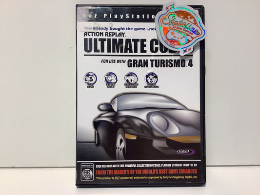 Action Replay Ultimate Codes: Gran Turismo 4 - Playstation 2