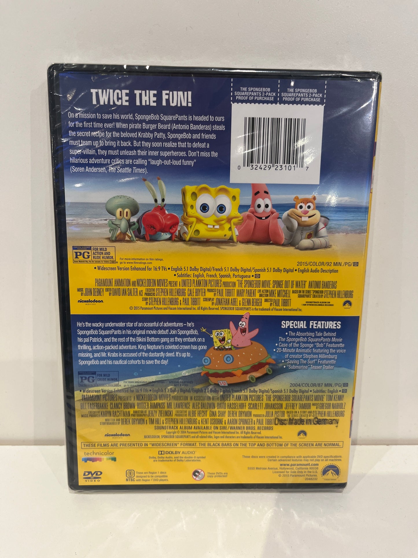 The Spongebob Movie Collection - DVD