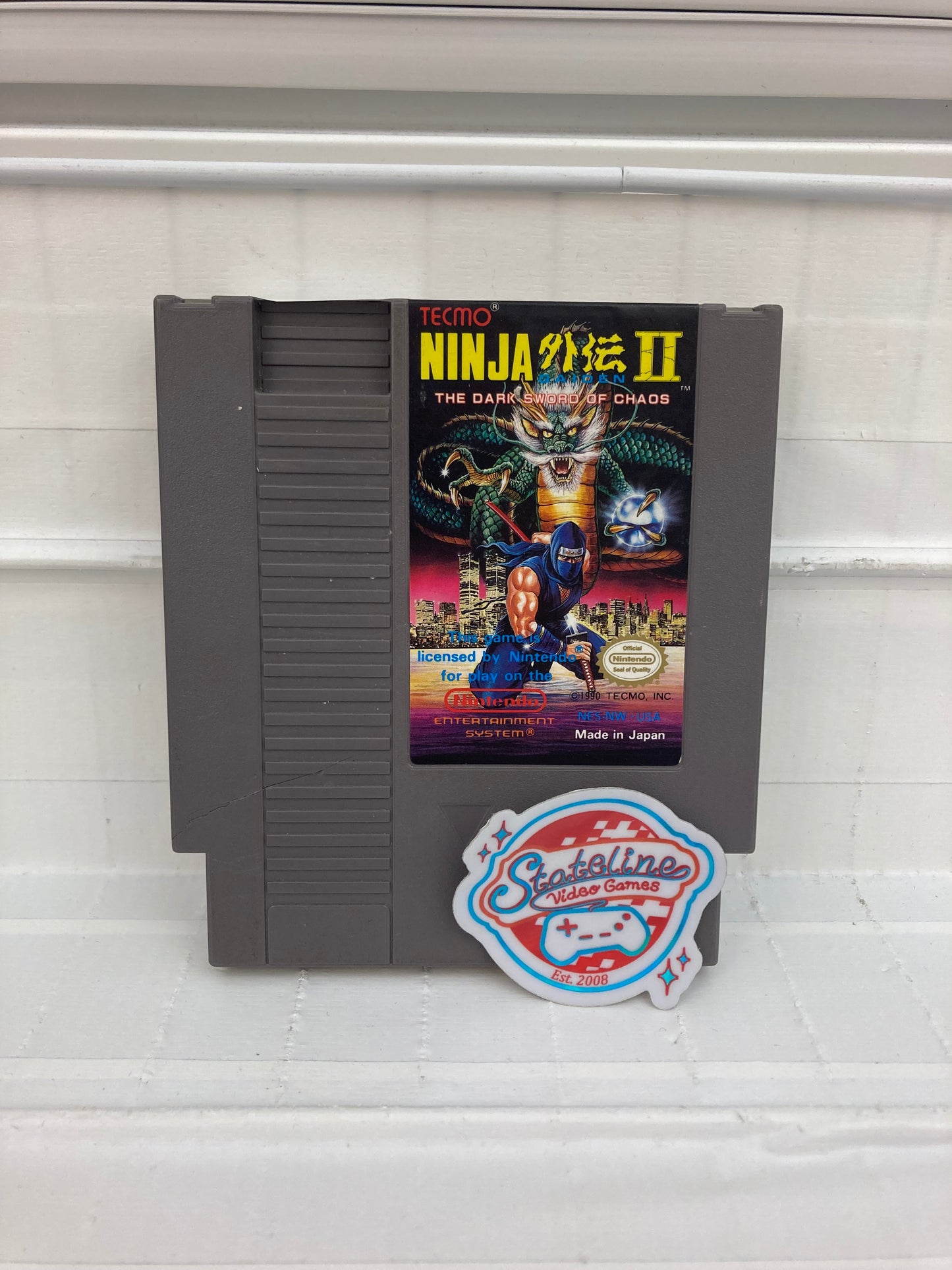 Ninja Gaiden II The Dark Sword of Chaos - NES