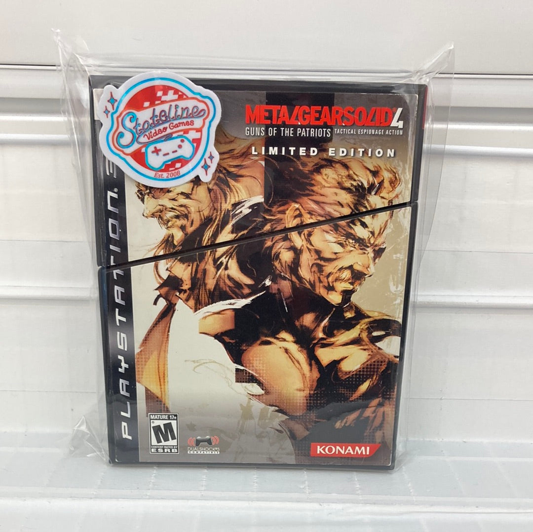 Metal Gear Solid 4 Guns of the Patriots [Limited Edition] - Playstation 3