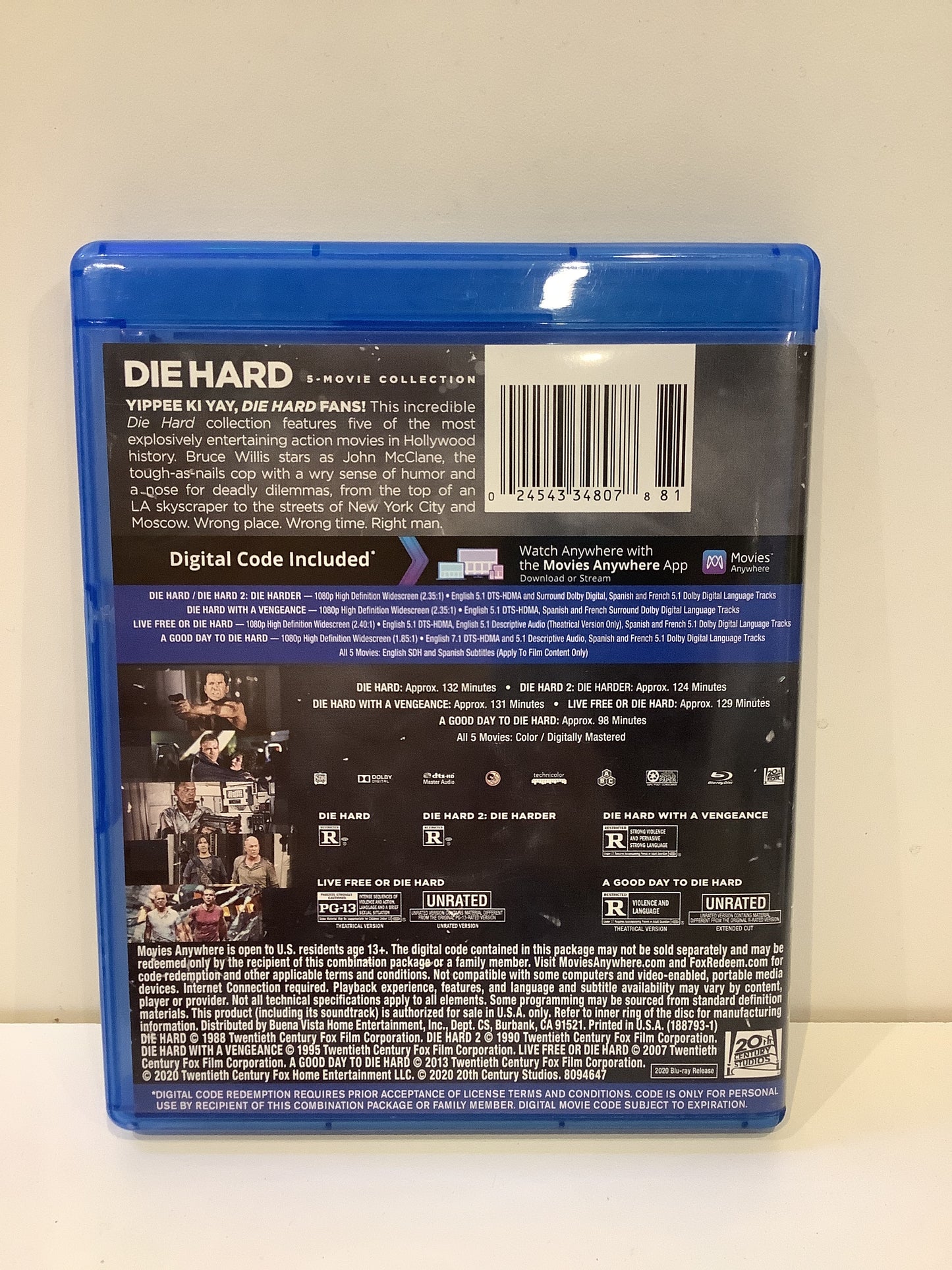 Die Hard: Collection - Blu-Ray