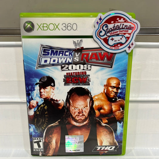 WWE Smackdown vs. Raw 2008 - Xbox 360