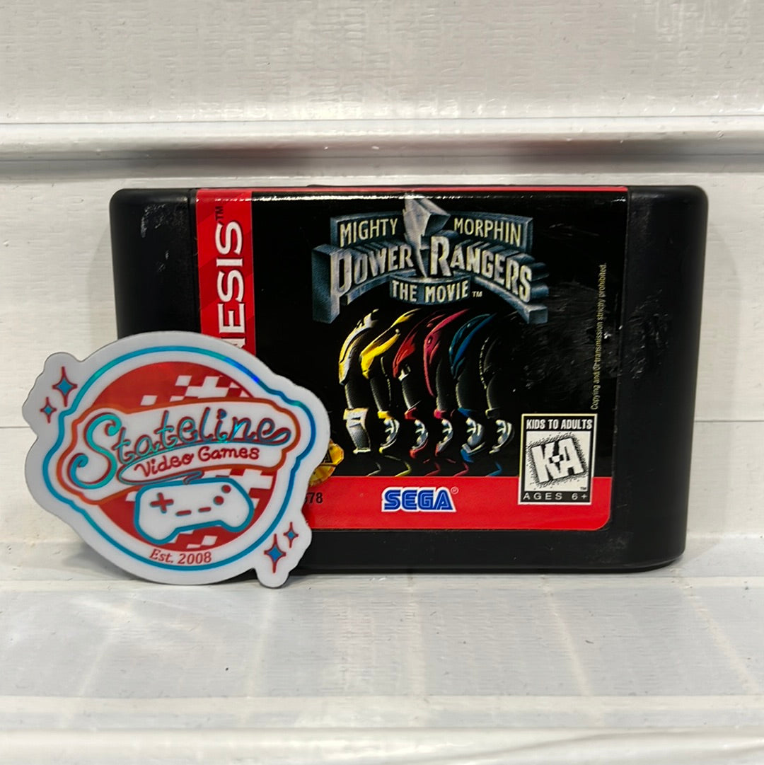 Mighty Morphin Power Rangers The Movie - Sega Genesis