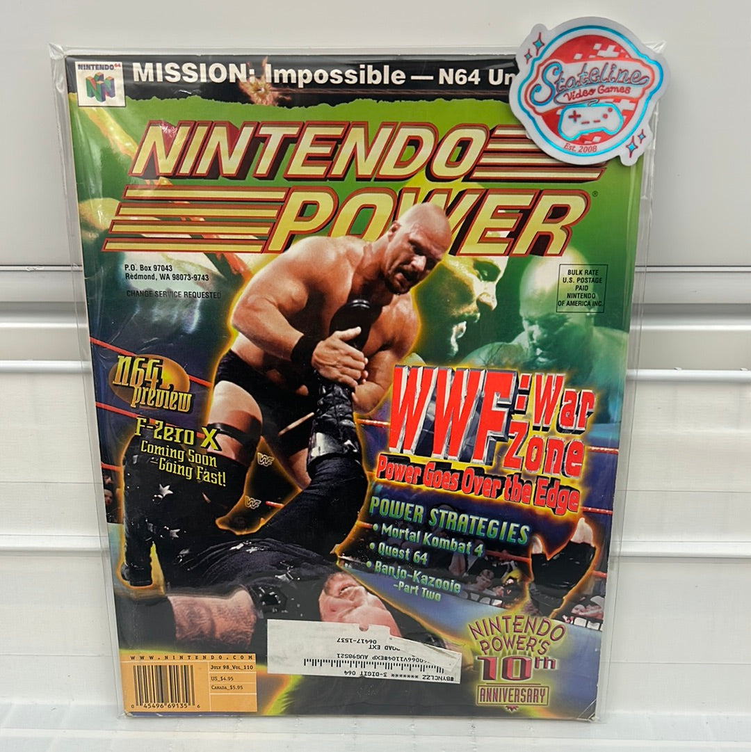 [Volume 110] WWF War Zone - Nintendo Power – Stateline Video Games Inc.