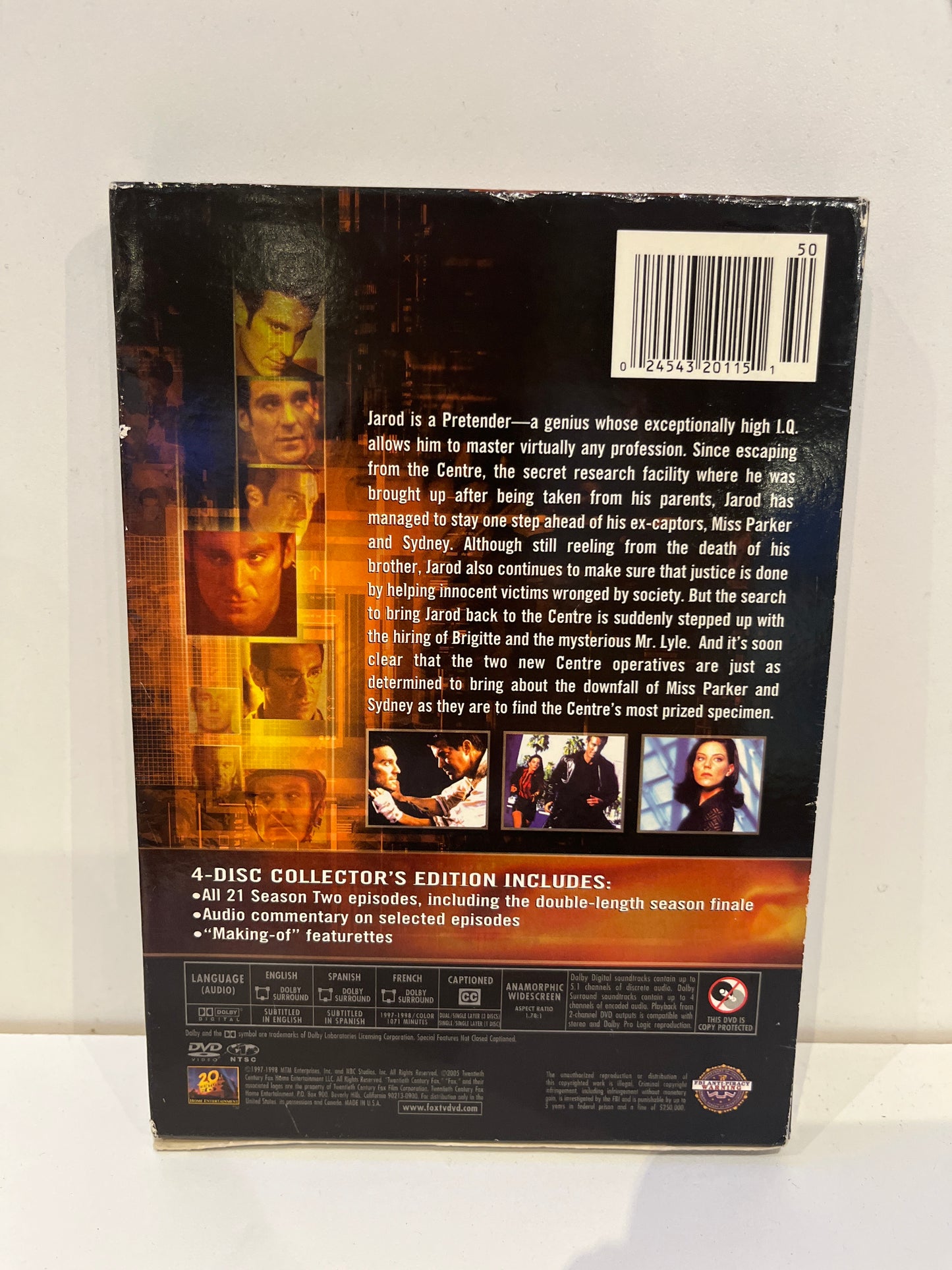 The Pretender: The Complete Second Season - DVD
