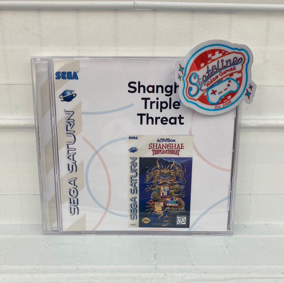 Shanghai Triple Threat - Sega Saturn