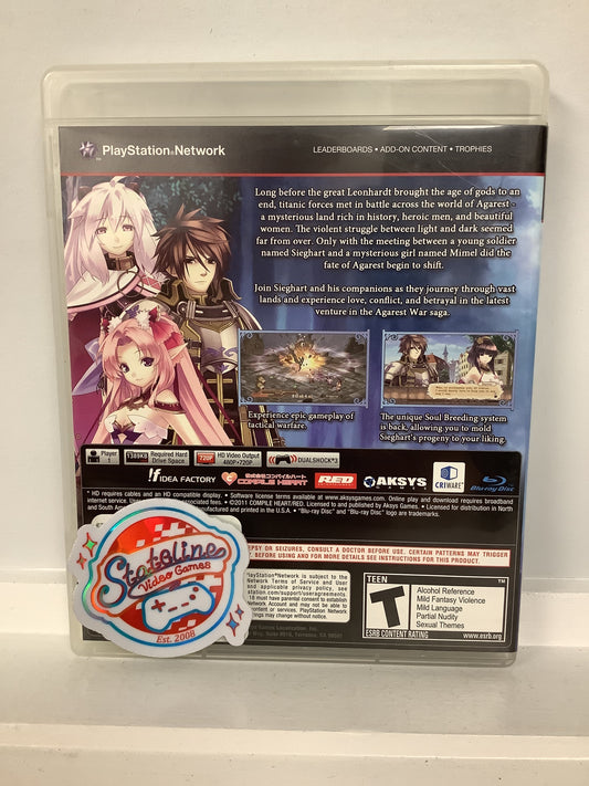 Record of Agarest War Zero - Playstation 3